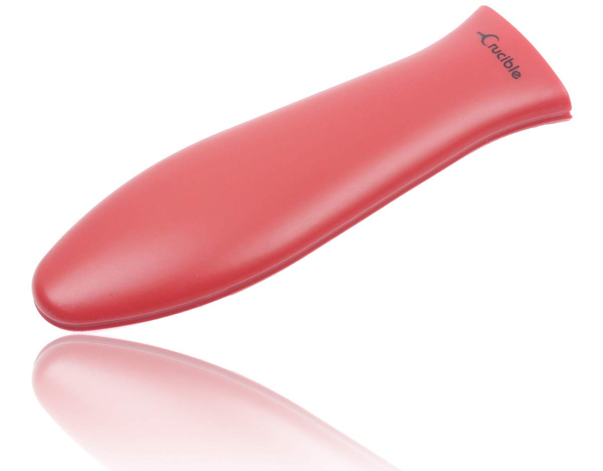 Silicone Hot Handle Holder, Extra Large (Xl), Red By Crucible Cookware