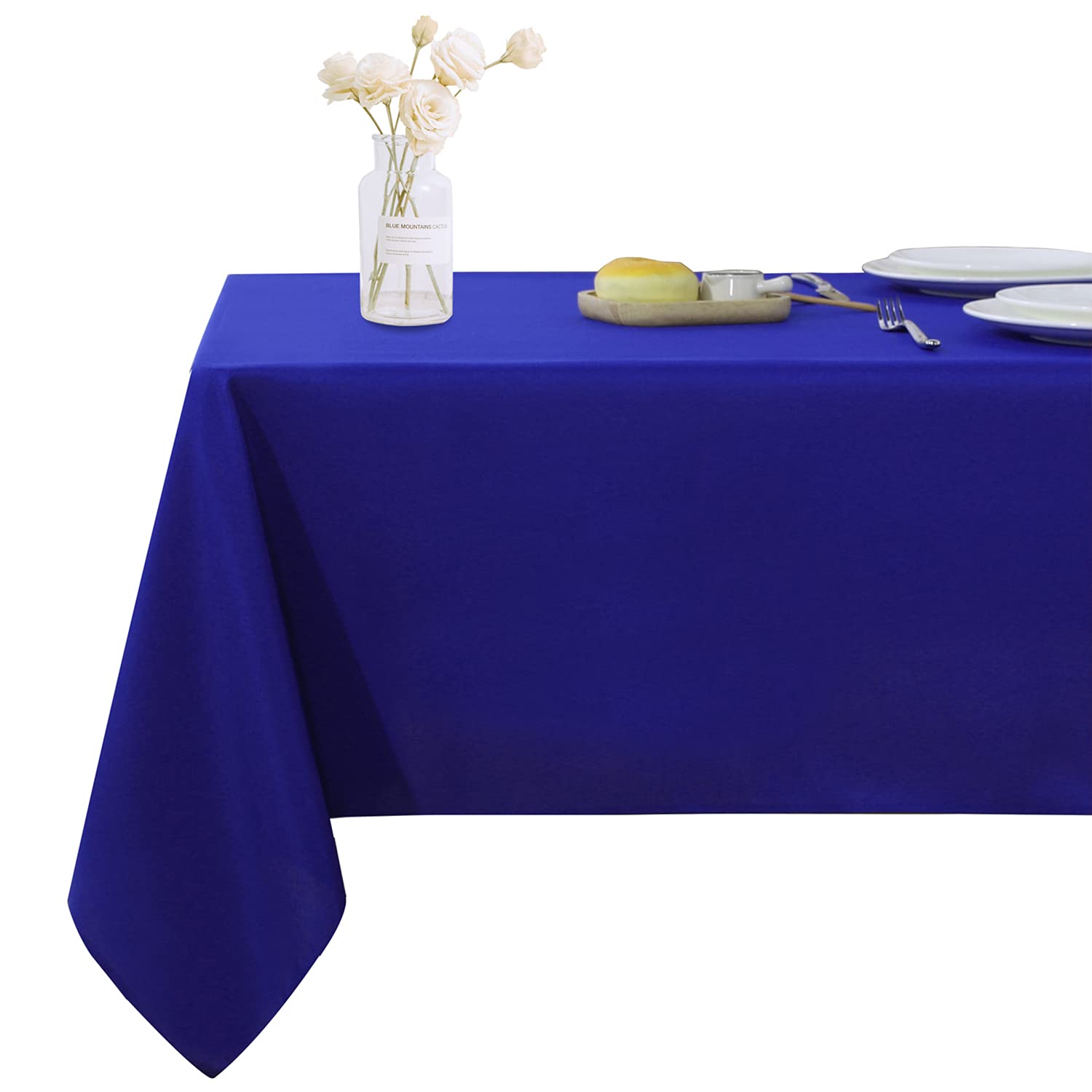 Fitable Rectangle Tablecloth 60X84 Inch Tablecloth Stain And Wrinkle Resistant Washable Polyester Table Cloth, Decorative Fabric