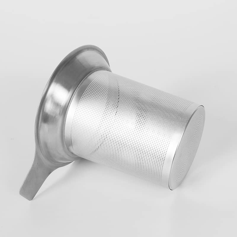 datsto Tea Infuser - Extra Fine Mesh Stainless Steel Steeper, Large Capacity, Easy to Clean, Ideal for Mugs and Teapots
