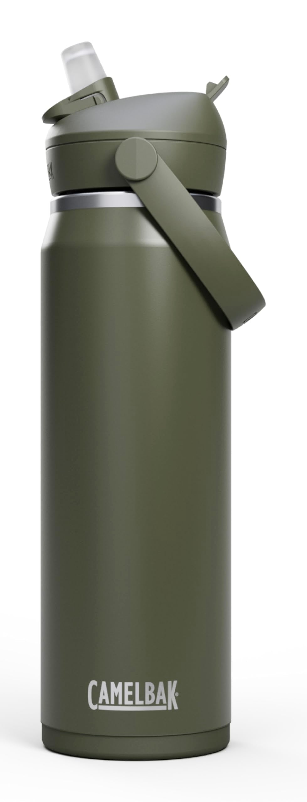 CamelBak Thrive Flip Straw Insulated Stainless Steel Water Bottle Moss, 25oz