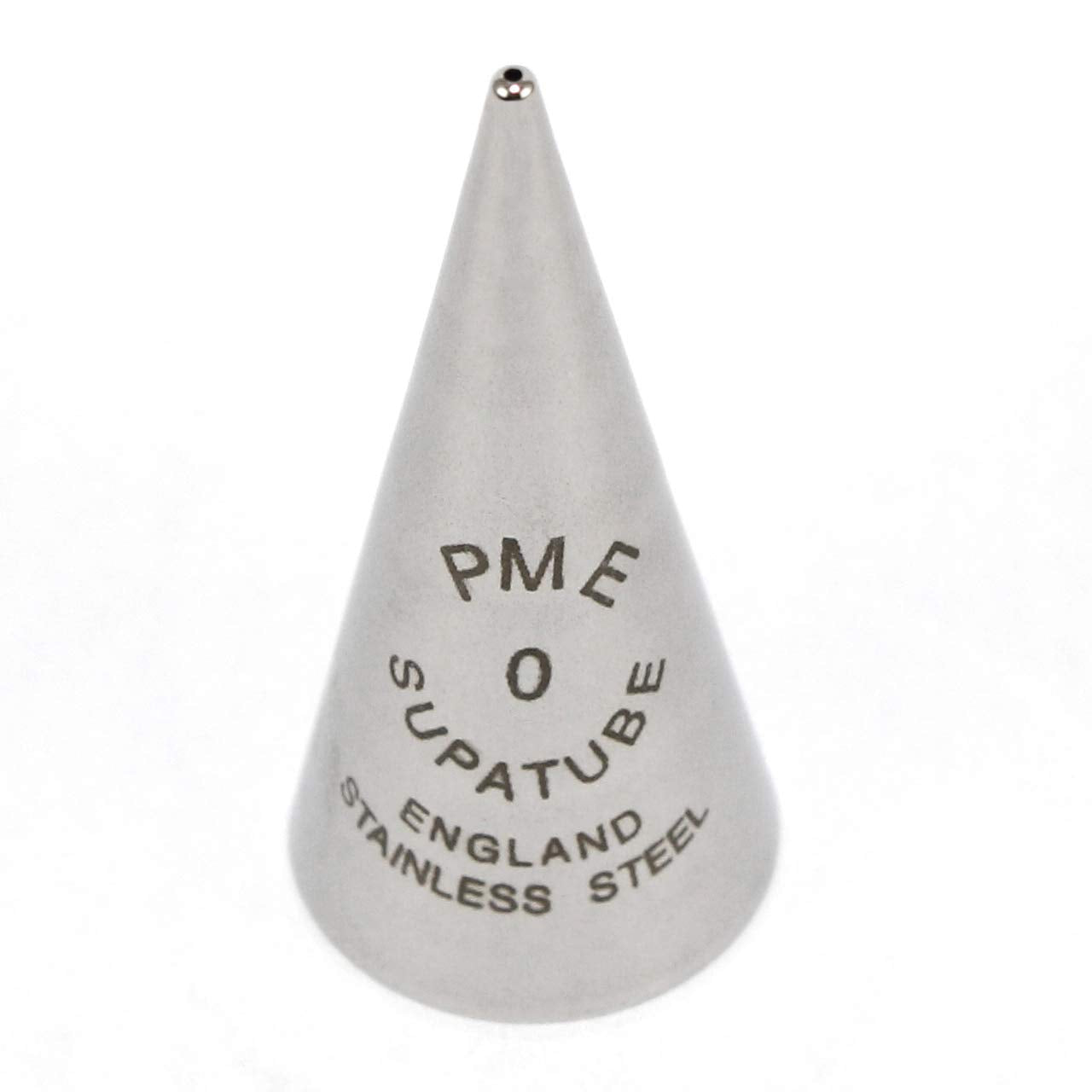 Pme Seamless Stainless Steel Supatube Decorating Tip, Writer #0, Standard, Silver