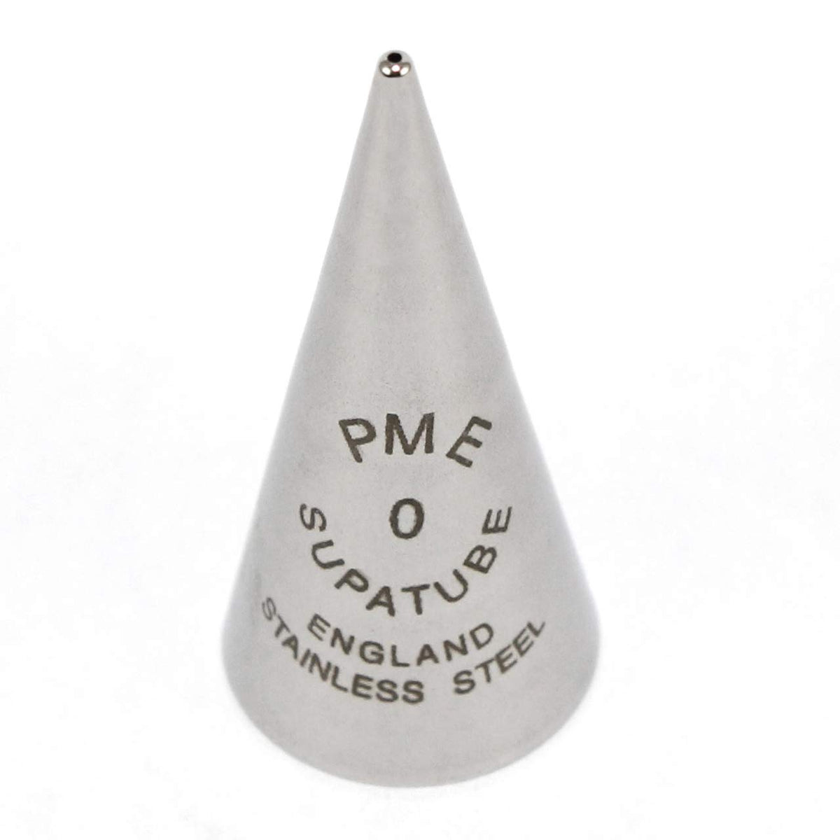 Pme Seamless Stainless Steel Supatube Decorating Tip, Writer #0, Standard, Silver