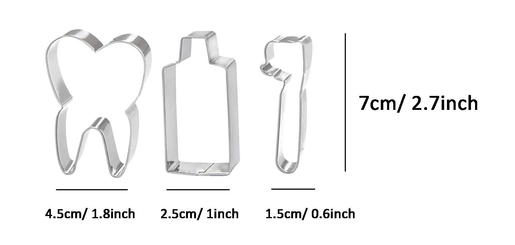 Wjsyshop Tooth Cookie Cutter