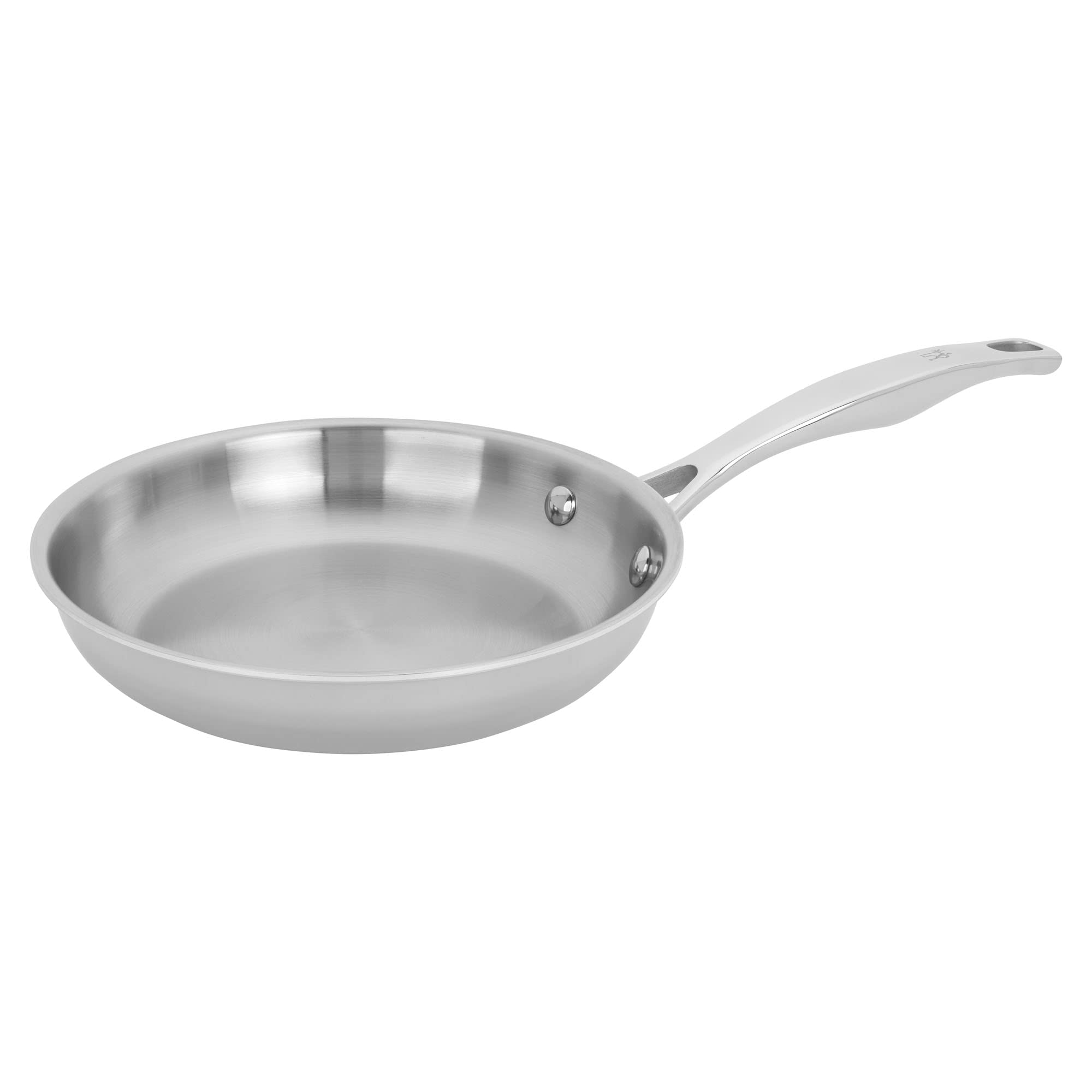 HENCKELS Clad H3 8-inch Induction Frying Pan, Stainless Steel, Durable and Easy to clean