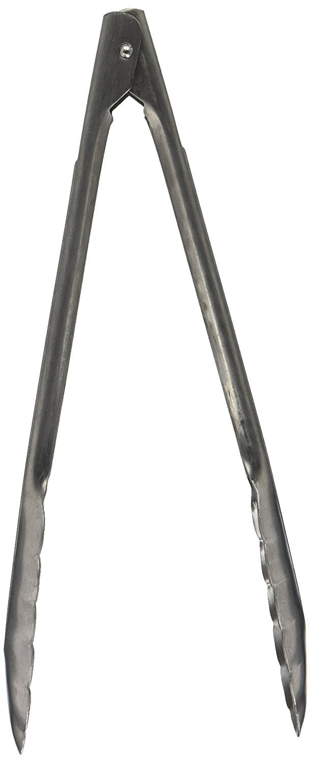 Winco Coiled Spring Extra Heavyweight Stainless Steel Utility Tong, 9Inch