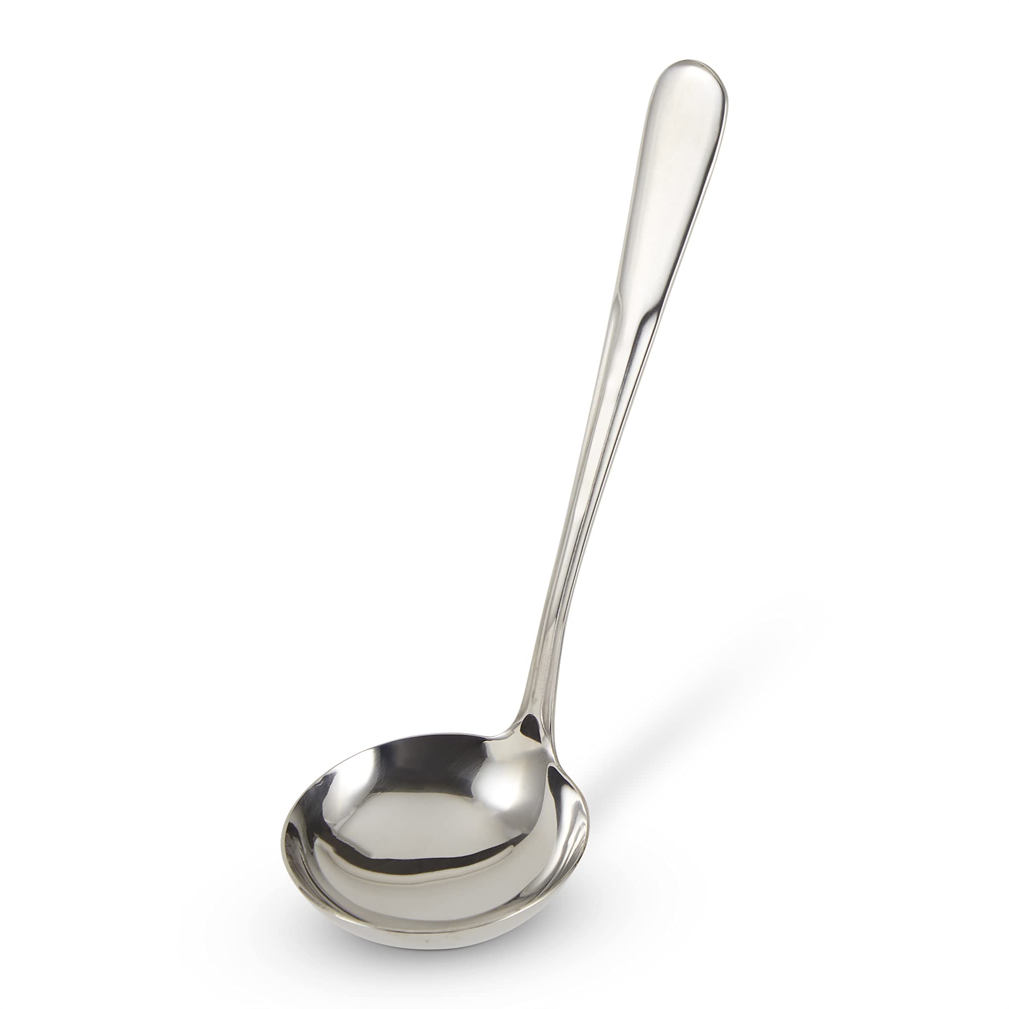 RSVP International Endurance Flatware Collection Stainless Steel, Dishwasher Safe, Gravy Ladle