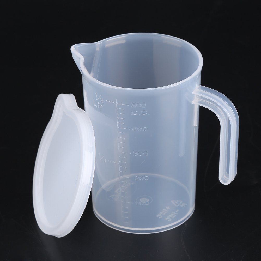 Flourwater, Oil, Batter(500Ml), Baking Measuring Cup With Pitcher Handle To Measure And Mix Recipe Ingredients Measuring Tools
