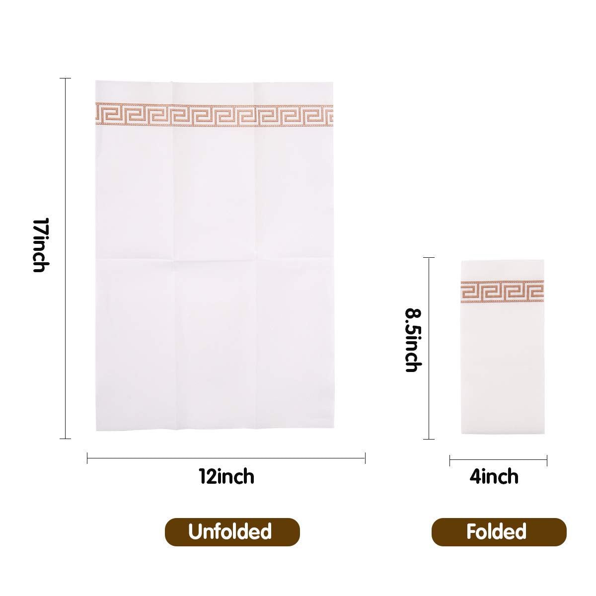 Vplus 200 Pack Guest Towels Disposable Bathroom, Decorative Bathroom Napkins, Soft And Absorbent Disposable Dinner Napkins Cloth