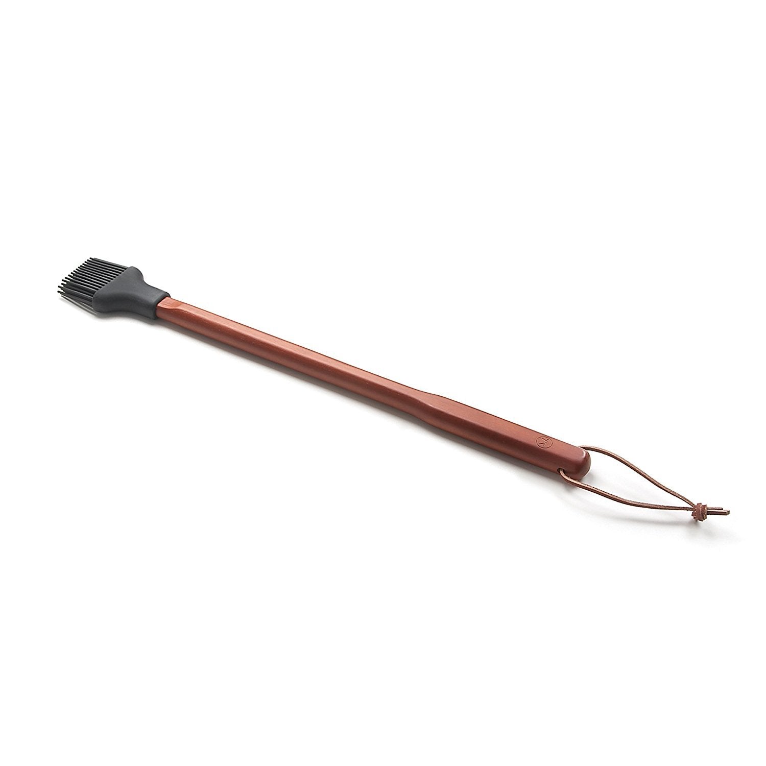 Outset Qb48 Rosewood Collection Basting Brush With Removable Silicone Bristles
