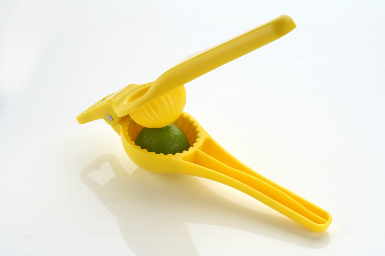 Hand Juicer 2 In 1 Lemon Squeezer  Manual Press Hand Presser For Mini Citrus Fruits (Multicolour) (Pack Of 1)