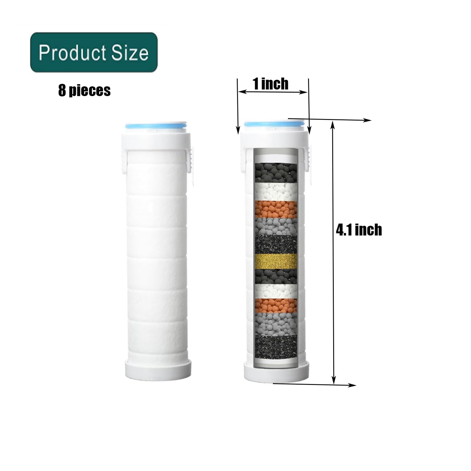 Shower Filter For Handheld Shower Head Shower Filter Replacement High Pressure Handheld Shower Heads Filter Set Of 8 Replacement