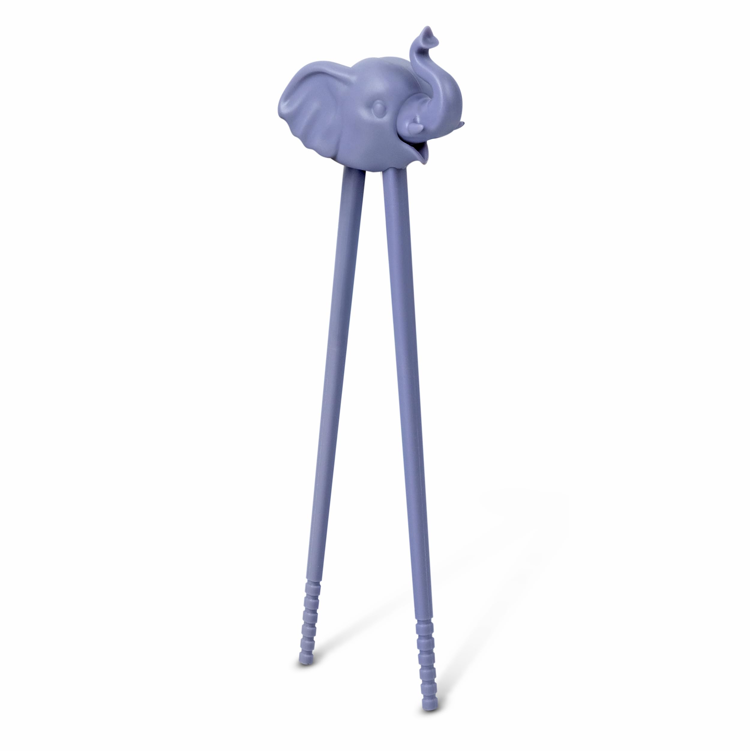 Genuine Fred MUNCHTIME Elephant Chopsticks, Picky Eater Solutions, Beginner Kids Reusable Chopsticks, Animated, Interactive Desi
