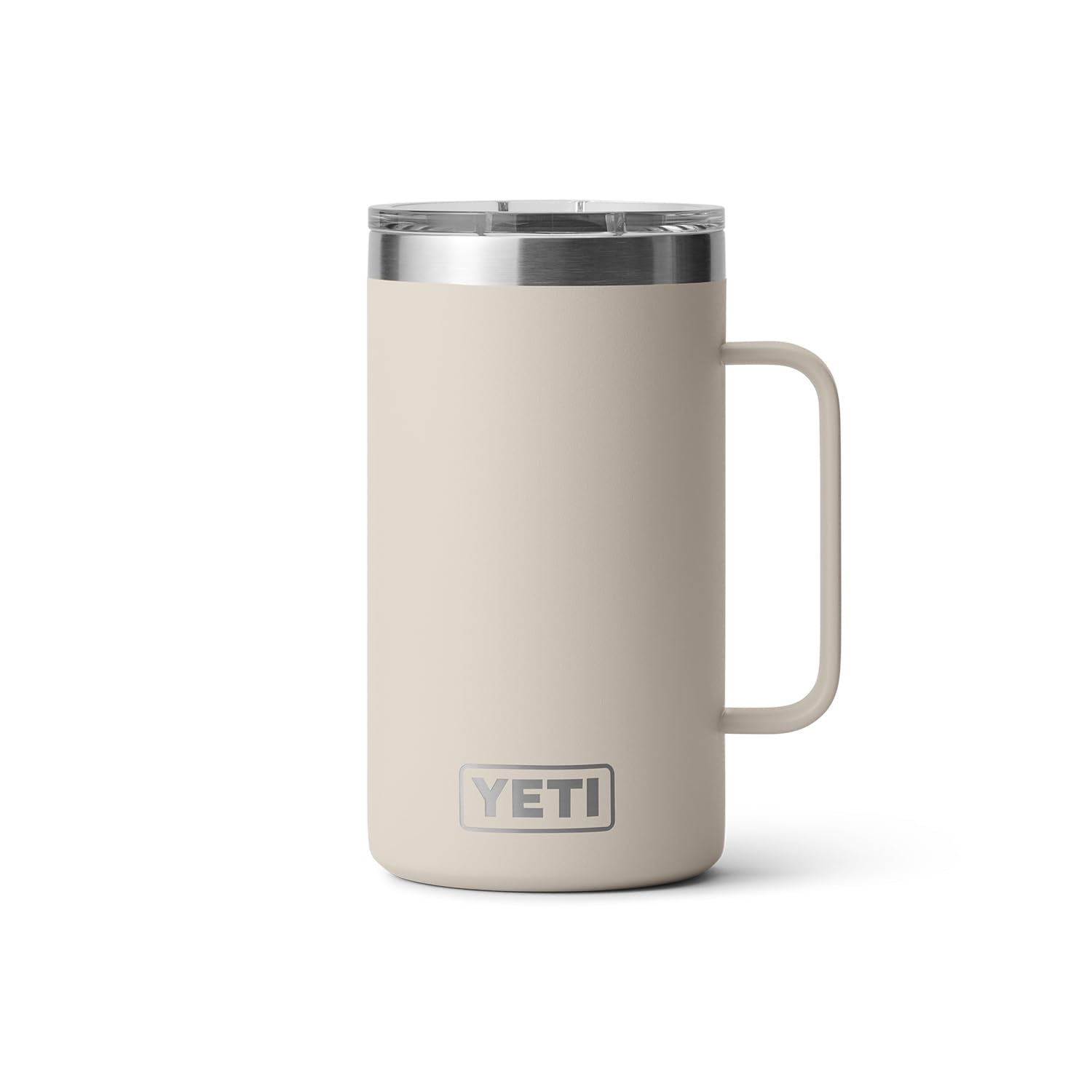 Yeti Rambler 24 Oz Mug, Vacuum Insulated, Stainless Steel With Magslider Lid, Cape Taupe