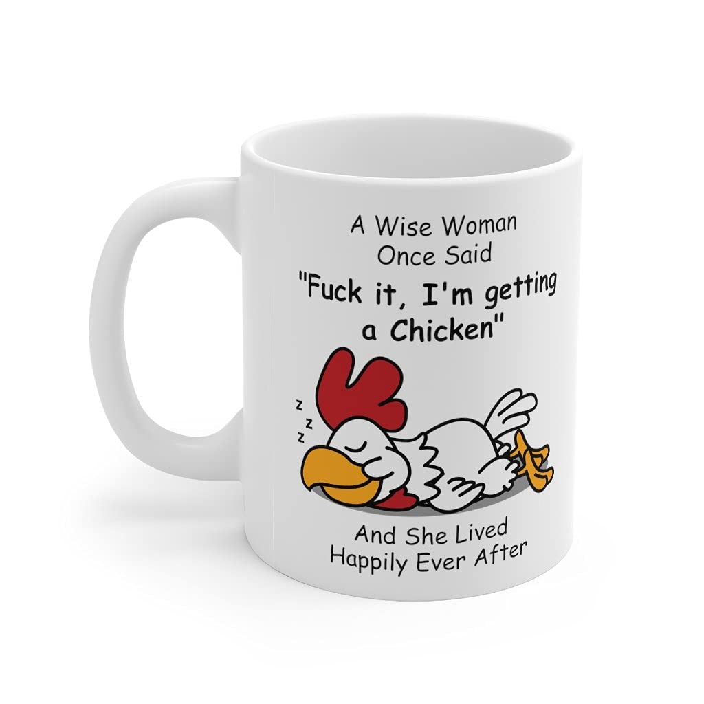 Funny Chicken Rooster Gifts For Women Adults Chickens Roosters Lovers Mom Mug Birthday Gift Christmas 2021 Sarcasm Wise Woman On