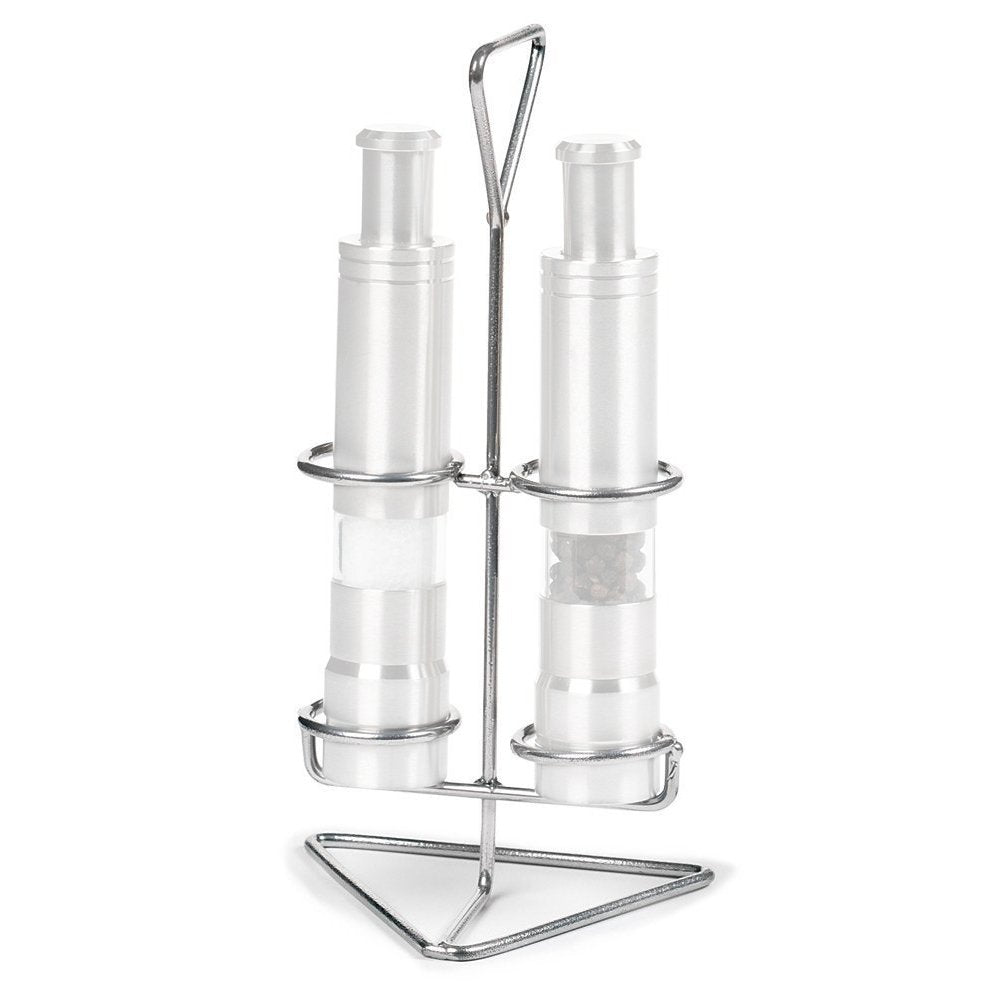 Fletchers' Mill Pump And Grind Table Top Stand, Perfect For Holding Two Pump & Grind Mills