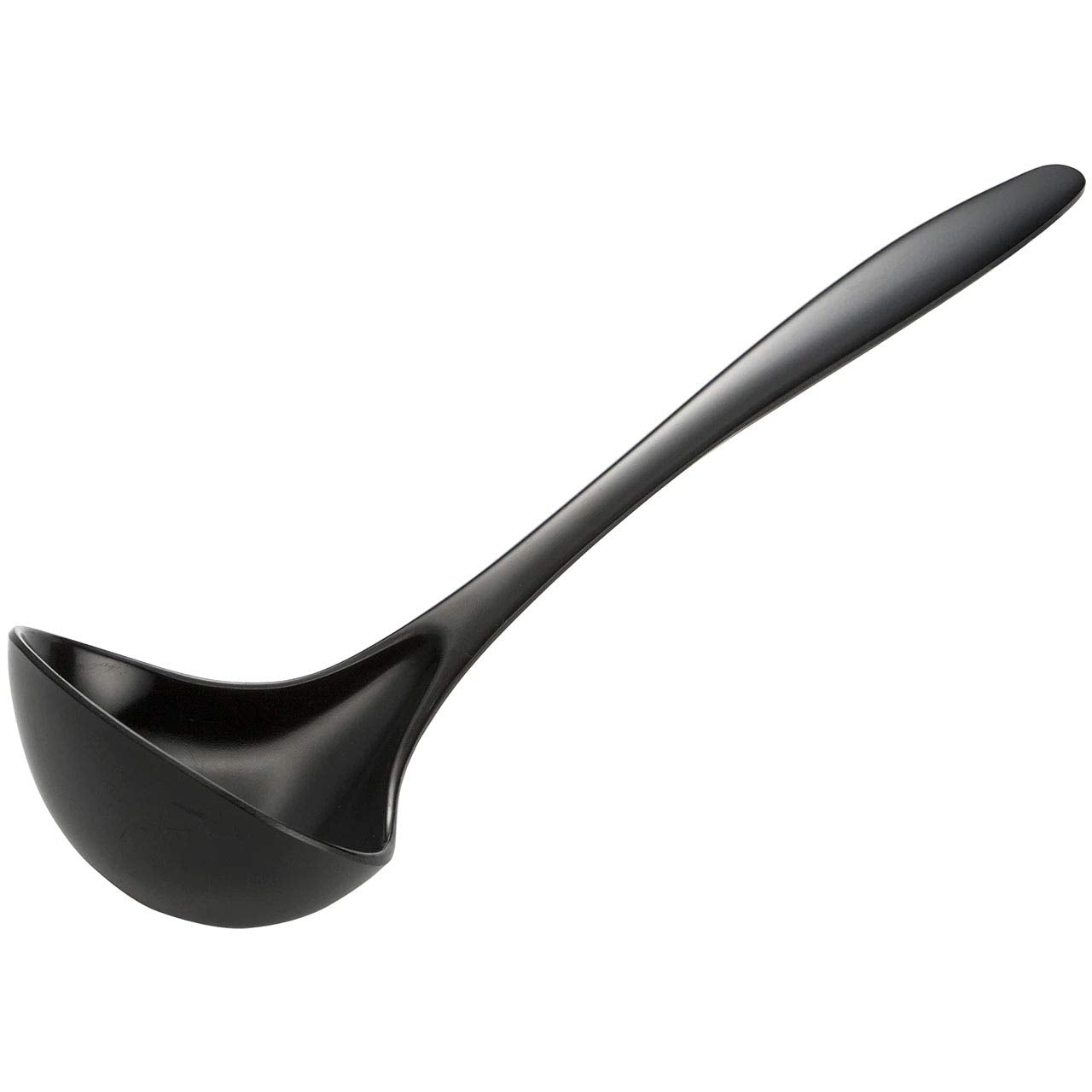 Gourmac Black Melamine 11'' Soup Ladle