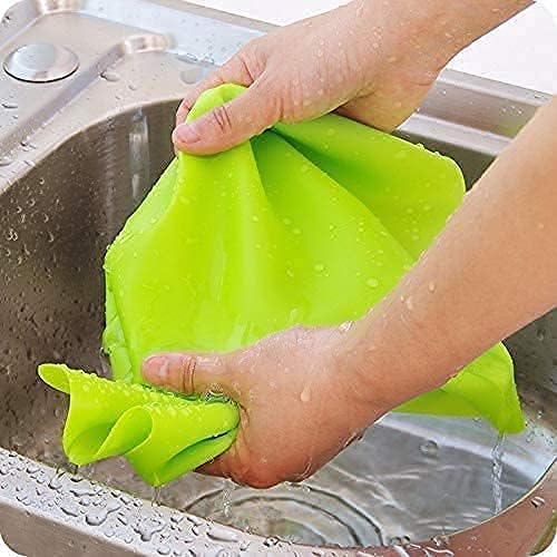 Aadhik Silicone Baking Mat Chapati Atta Kneading Mat Non-Stick Fondant Rolling Mat Stretchable For Kitchen Roti Chapati (Baking