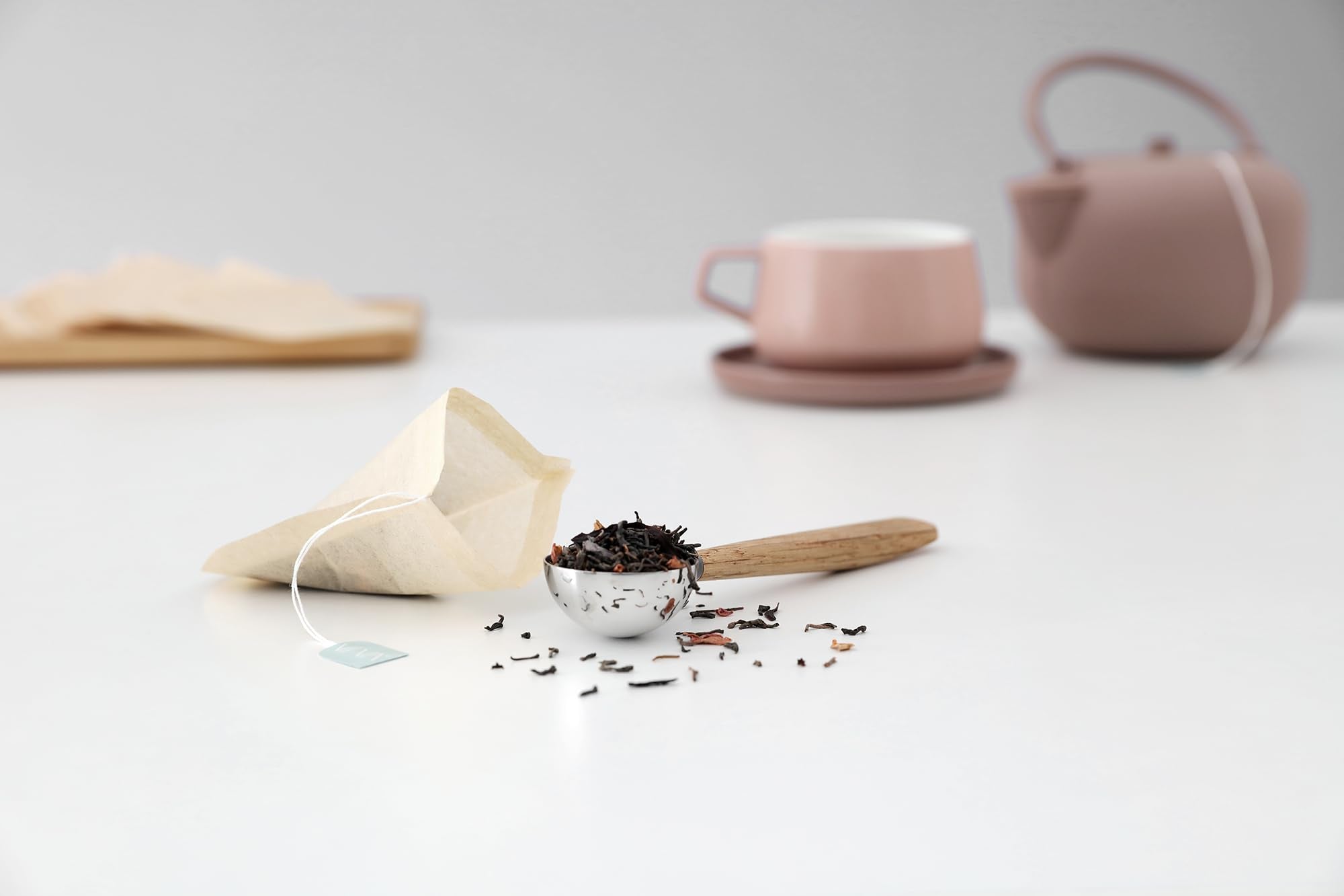 Viva Large Tea Bags For Loose Leaf Tea, 50 Ct, Holds 6 Tbsp Of Coffee, Tea, Spices In Natural Unbleached Manila Hemp Empty Filte