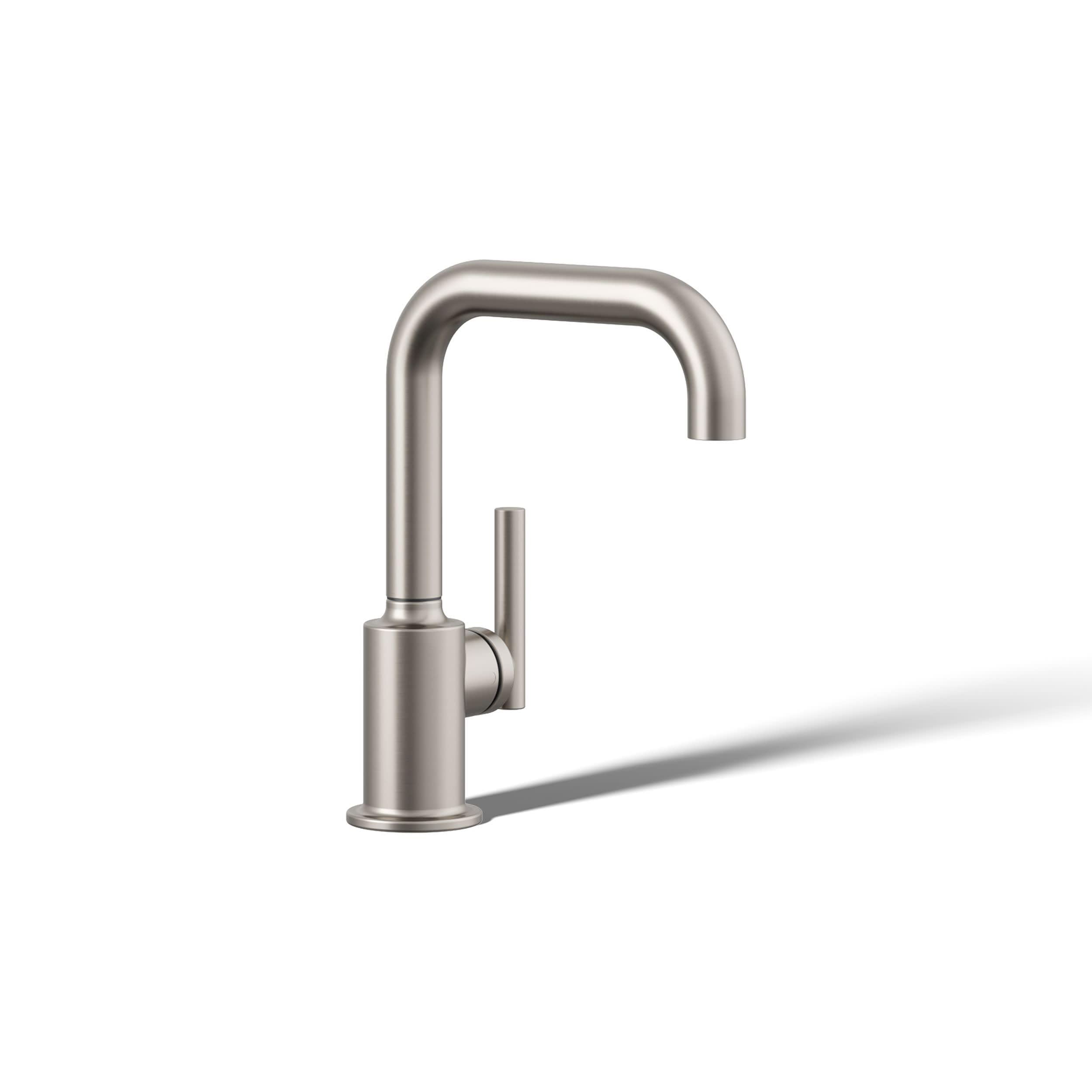 Kohler K-24077-VS Purist Beverage Faucet, Vibrant Stainless