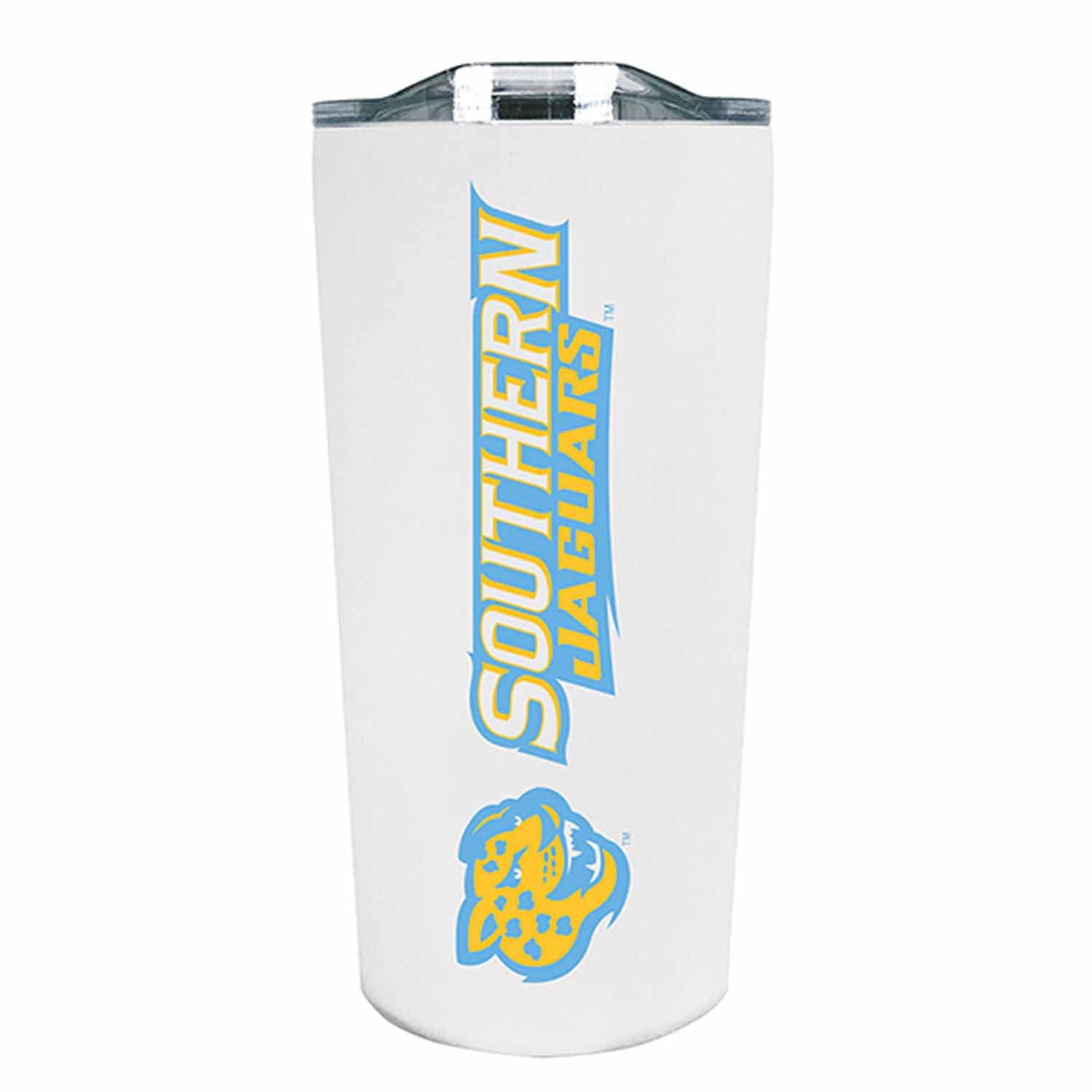 Campus Colors NCAA Stainless Steel Tumbler perfect for Gameday - 18 oz - Double Walled - Keeps Drinks Perfectly Insulated (South