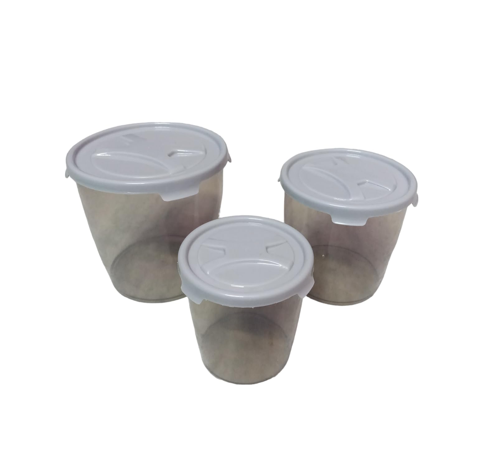 Tekzie Storage Containers For Home Kitchen Set Of 3 Different Size Containers (Pack Of 3)