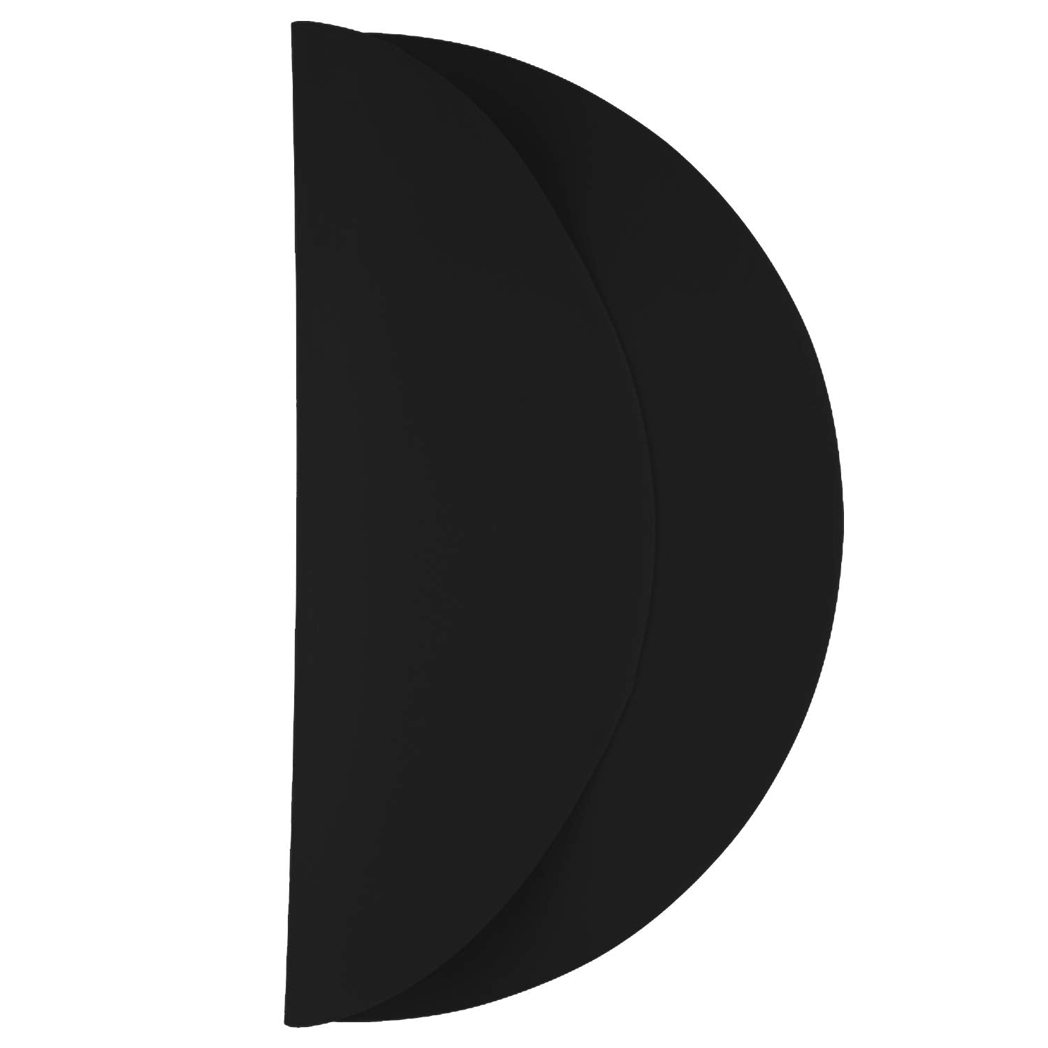 12'' Inch Silicone Microwave Multi-Mat, Non-Stick Heat Resistant Oven Mat Microwave Trivet Mat - 2 Pack (Black)