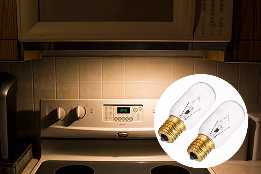 Light Bulb Fits For Lg Microwave Oven - Microwave Light Bulb For Lg Frigidaire Kenmore Whirlpool Ge Over The Range Microwave, Di