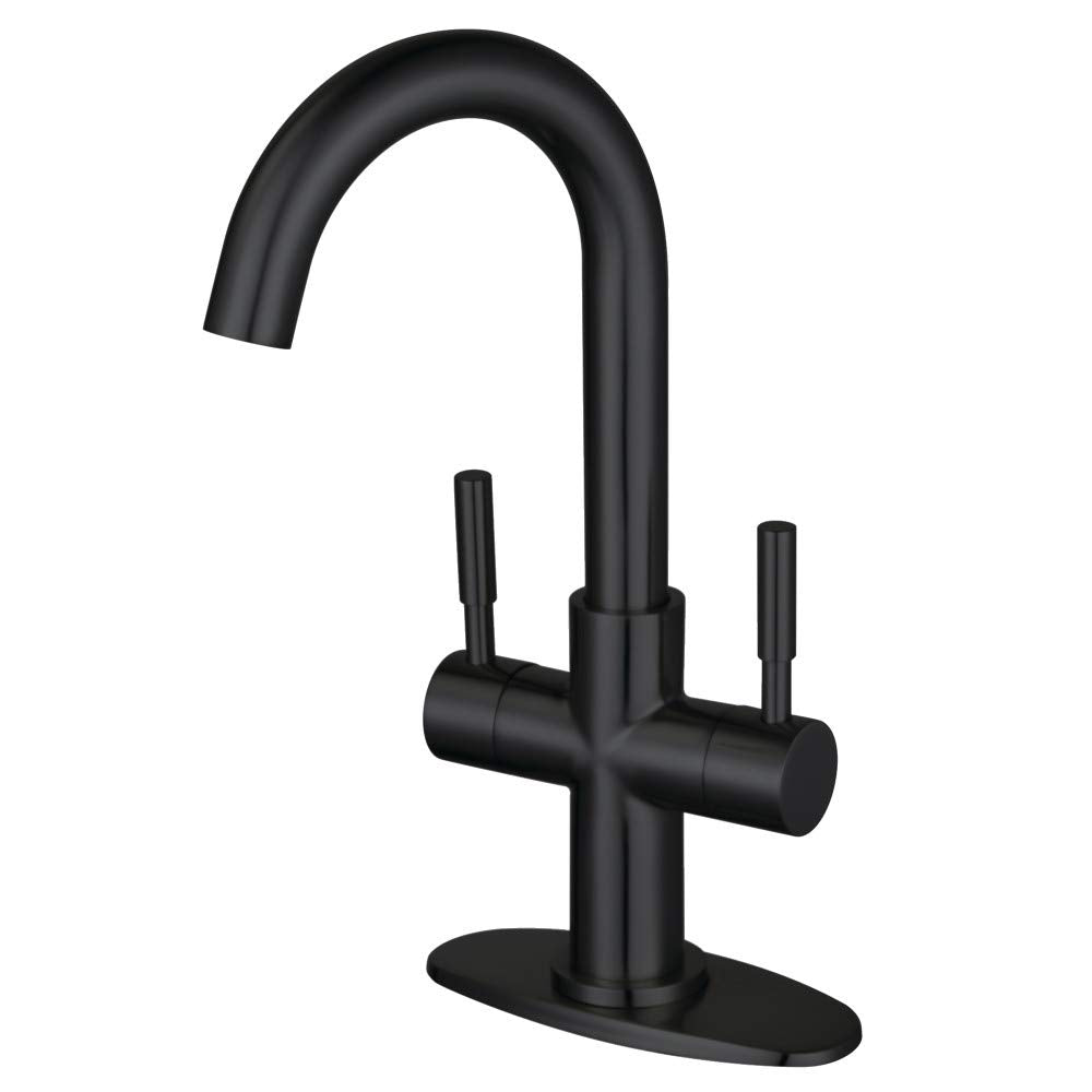 Kingston Brass Ls8550Dl Concord Bar Faucet, Matte Black