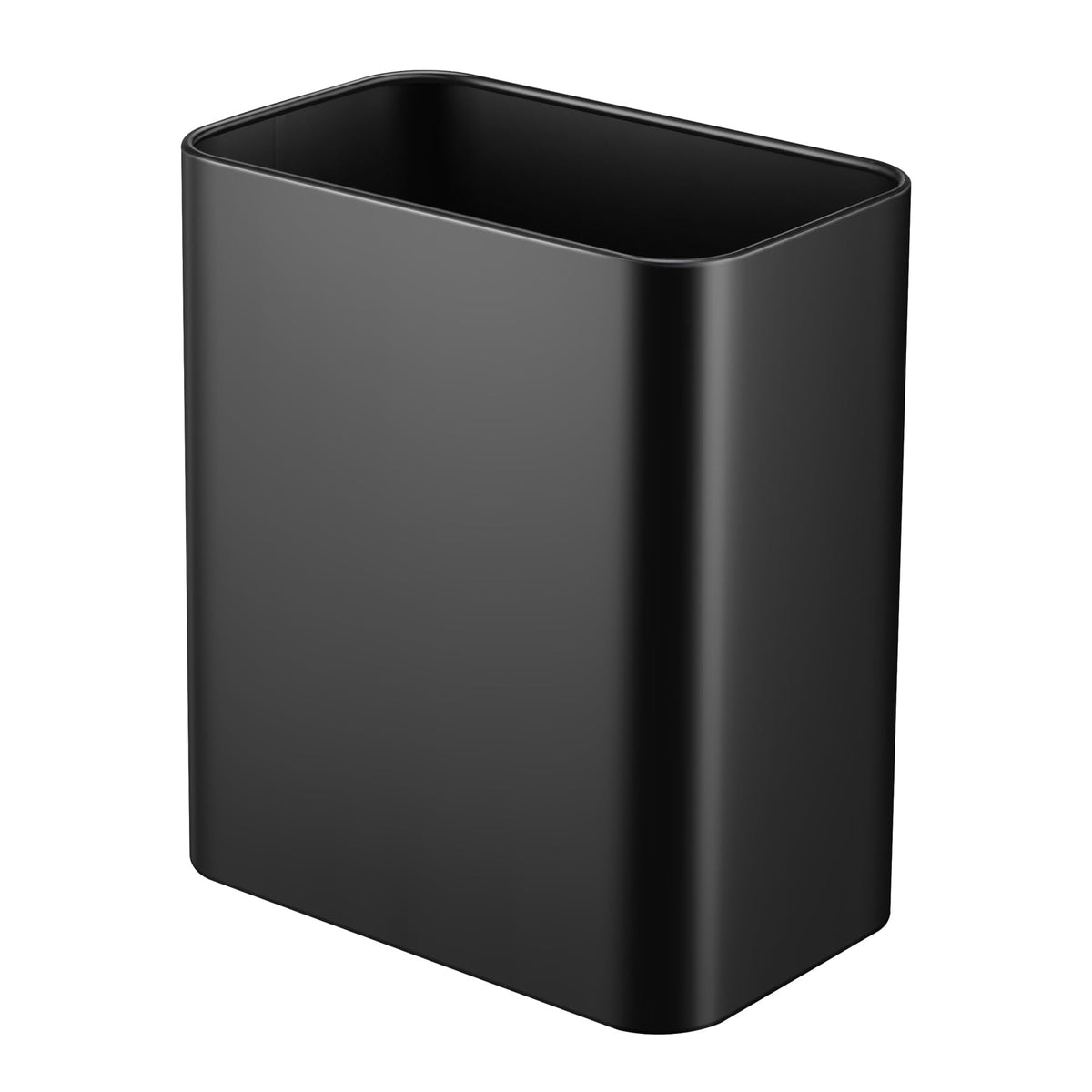 Tipgo Small Metal Trash Can, 2.1 Gallon Slim Trash Can For Bathroom, Wastebasket Garbage Bin For Bedroom, Office, Kitchen, Under