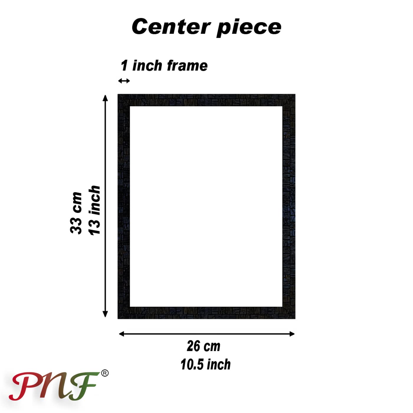 pnf Poster And Frames Hand Painted Landscape Scenery With Acrylic Sheet | Living, Bedroom | Home Decoration | Best Gifting Optio