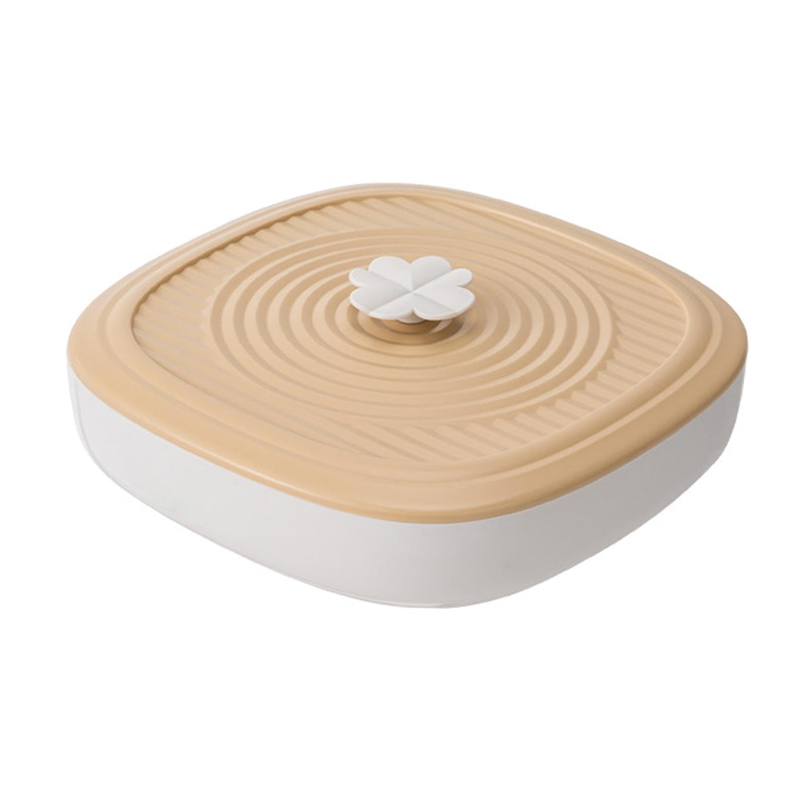 Trendivibe Divided Serving Tray Candy And Nut Dishes For Chocolate Sweets Desktop Decor Beige White