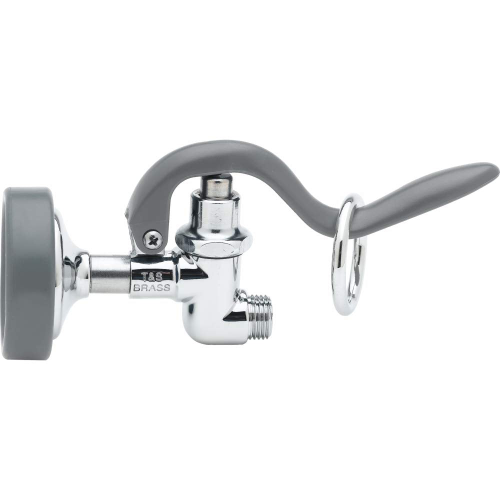 T&S Brass B-0107 Spray Valve For Use In Commercial Kitchens. Pre-Rinse Sprayer Meets New Department Of Energy Requirements With
