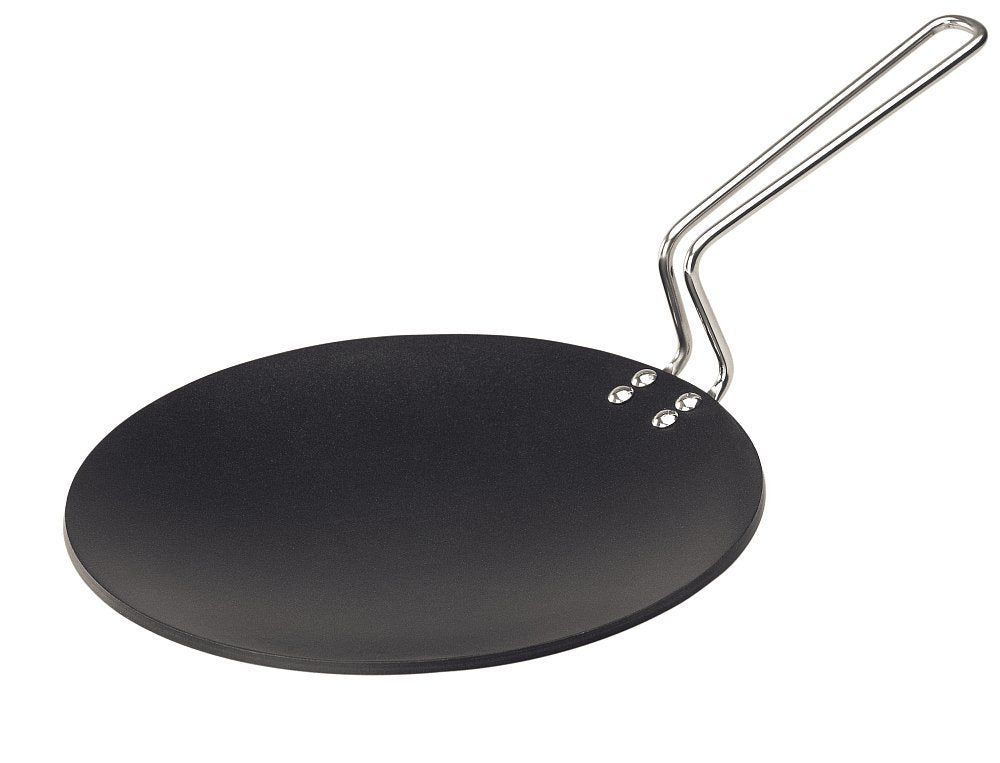 Futura Q50/Nt26X Tava Griddle, 10 Inch 4.88Mm Thick, Black