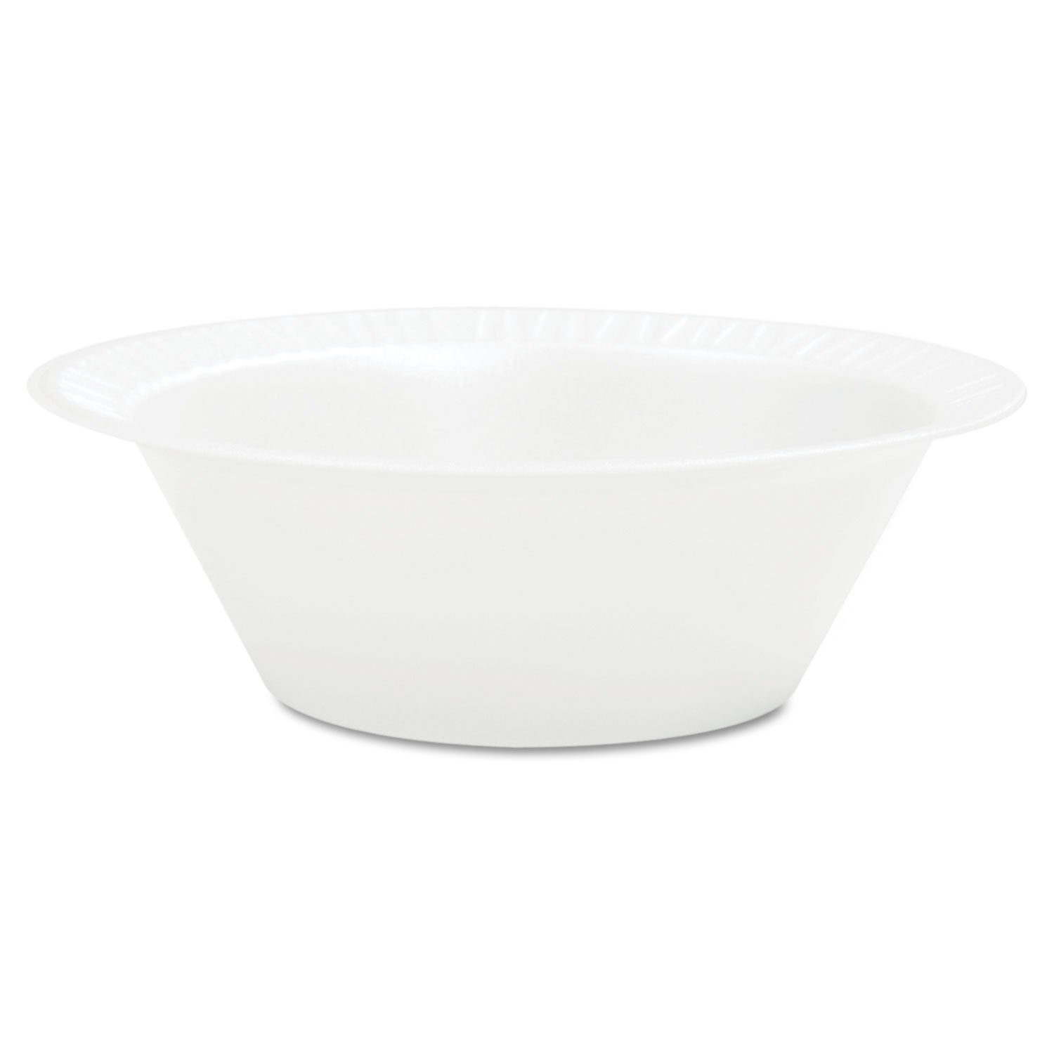 Dart Unlaminated Dinnerware Foam Bowls - White - Foam Body - 1000 / Carton