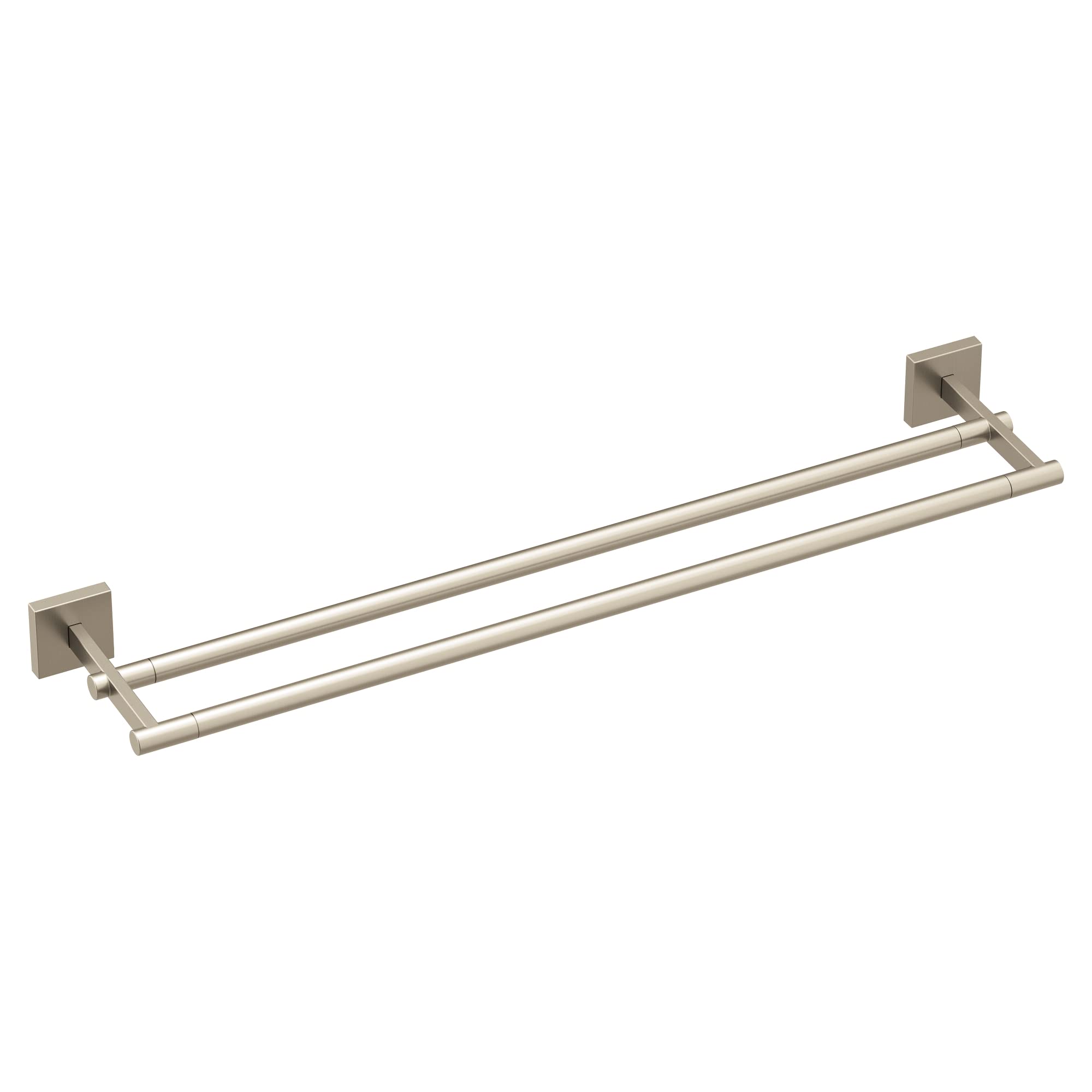 Moentriva Brushed Nickel 24'' Double -Towel Bar, Bp1822Bn