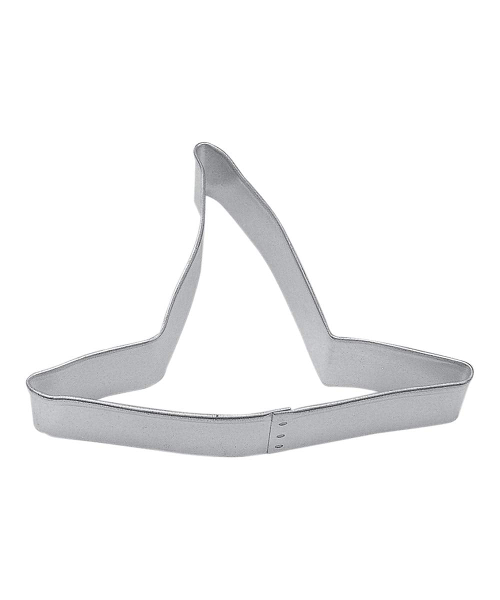 R&M Witch Hat 4.5'' Cookie Cutter In Durable, Economical, Tinplated Steel