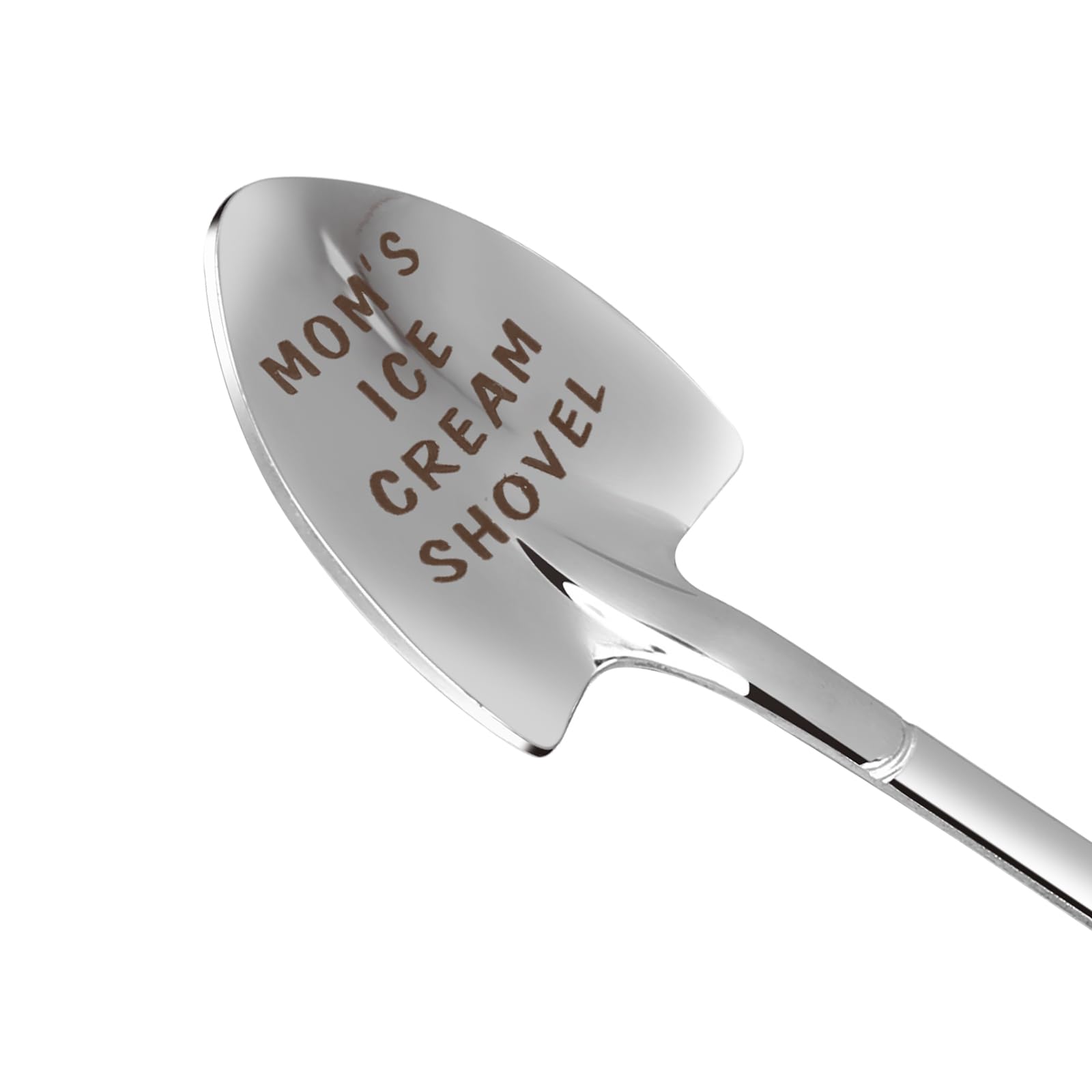 Gifts for Mom mothers day gifts Ice Cream Spoon Scoop for Ice Cream Lovers, Gifts for Women Funny Engraved Stainless Steel Spoo