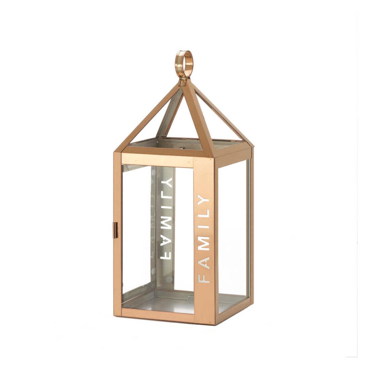 Gallery of Light 10018526 Rose Metal Frame Family Lantern, Multicolor