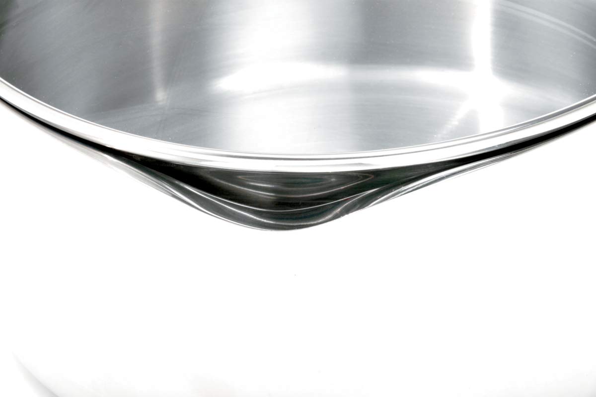 Norpro Krona 1.5 Quart Vented Sauce Pan With Straining Lid, Stainless Steel