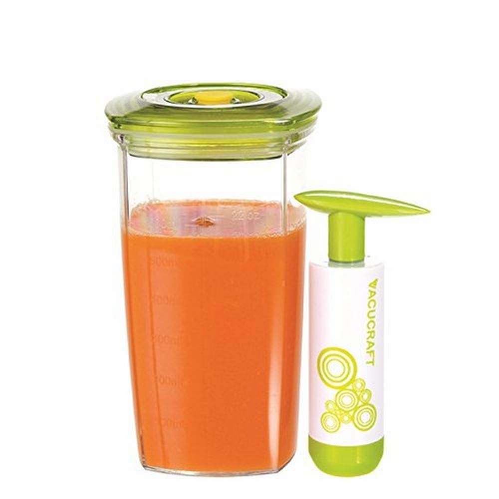 Vacucraft Vc-060 Juice Saver, 20 Oz, Clear