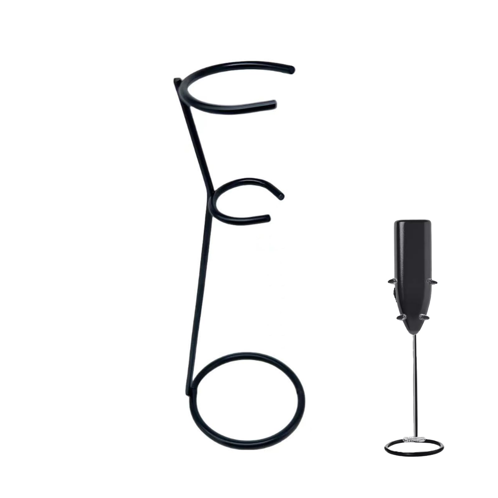 Yafiygi Frother Stand Kitchen Milk For Coffee Stainless Steel Stand Fits For Multiple Types Of Coffee Frothers - Heavy Duty Stan