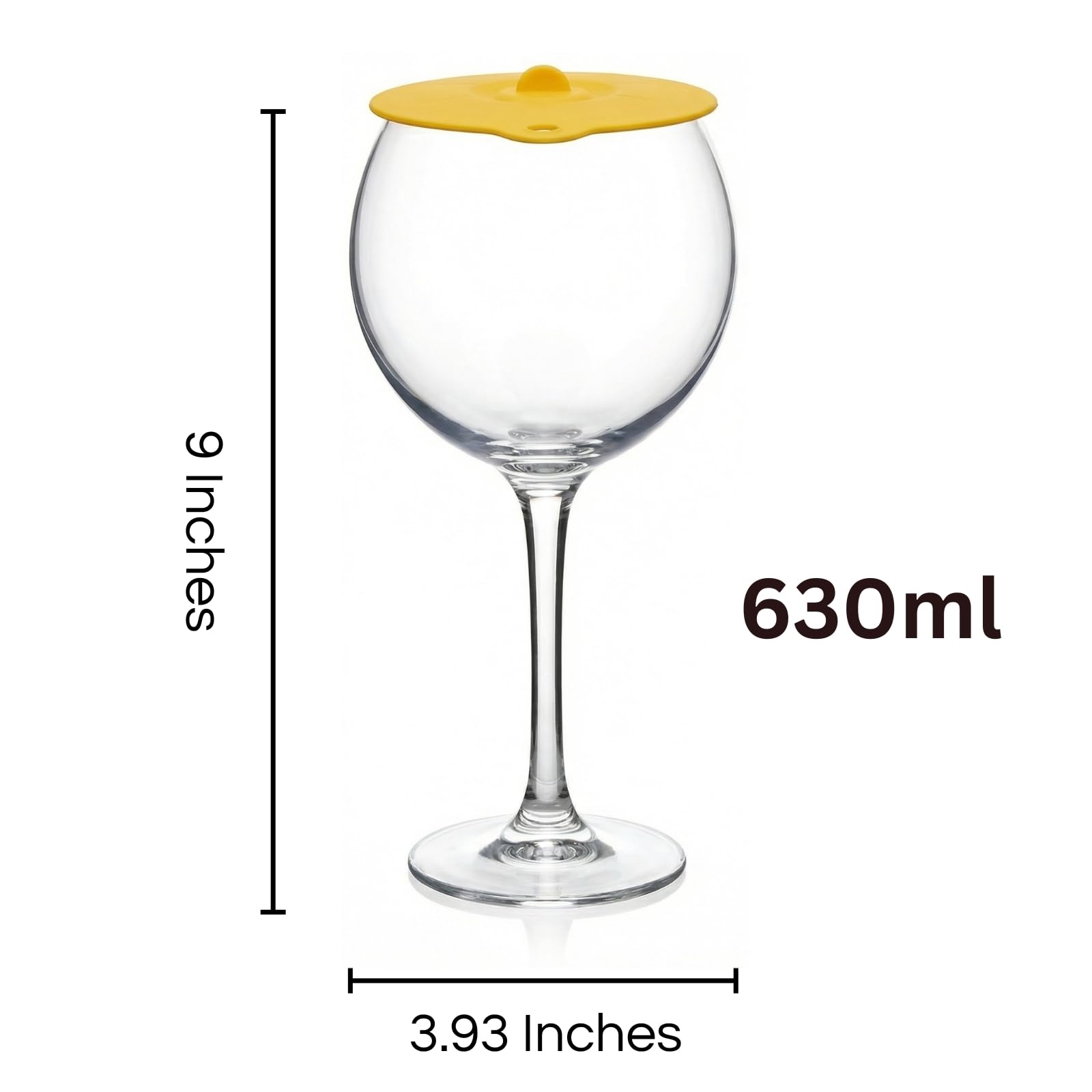 Floating Wine Glasses for Pool with Lids (Set of 2) – 21oz