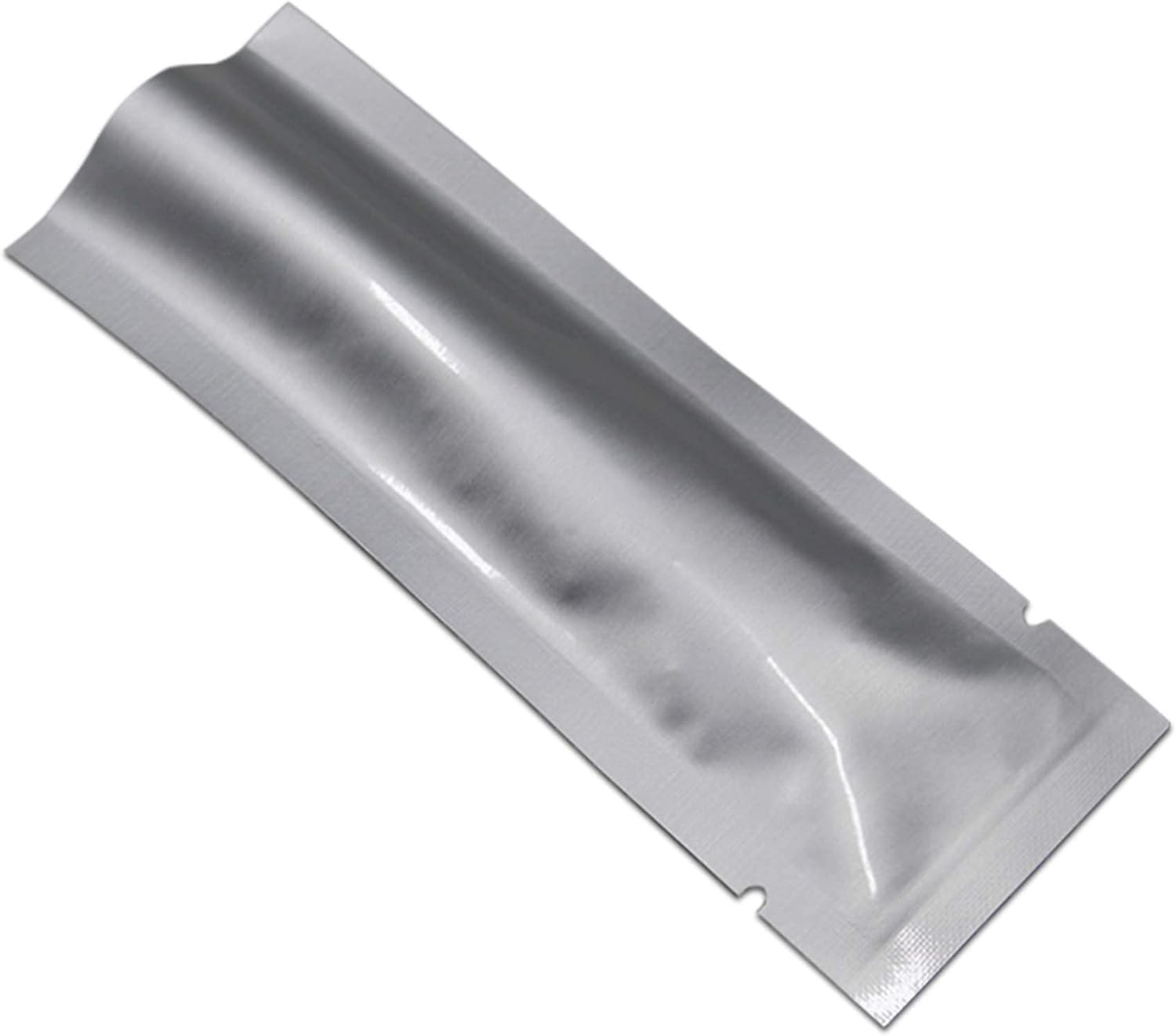 PABCK 200 Pieces 3.15x9.45 inch (Inside Size 2.75x9.05 inch) Coffee Powder Food Storage Bags Heat Seal Pure Mylar Foil Bag Vacuu