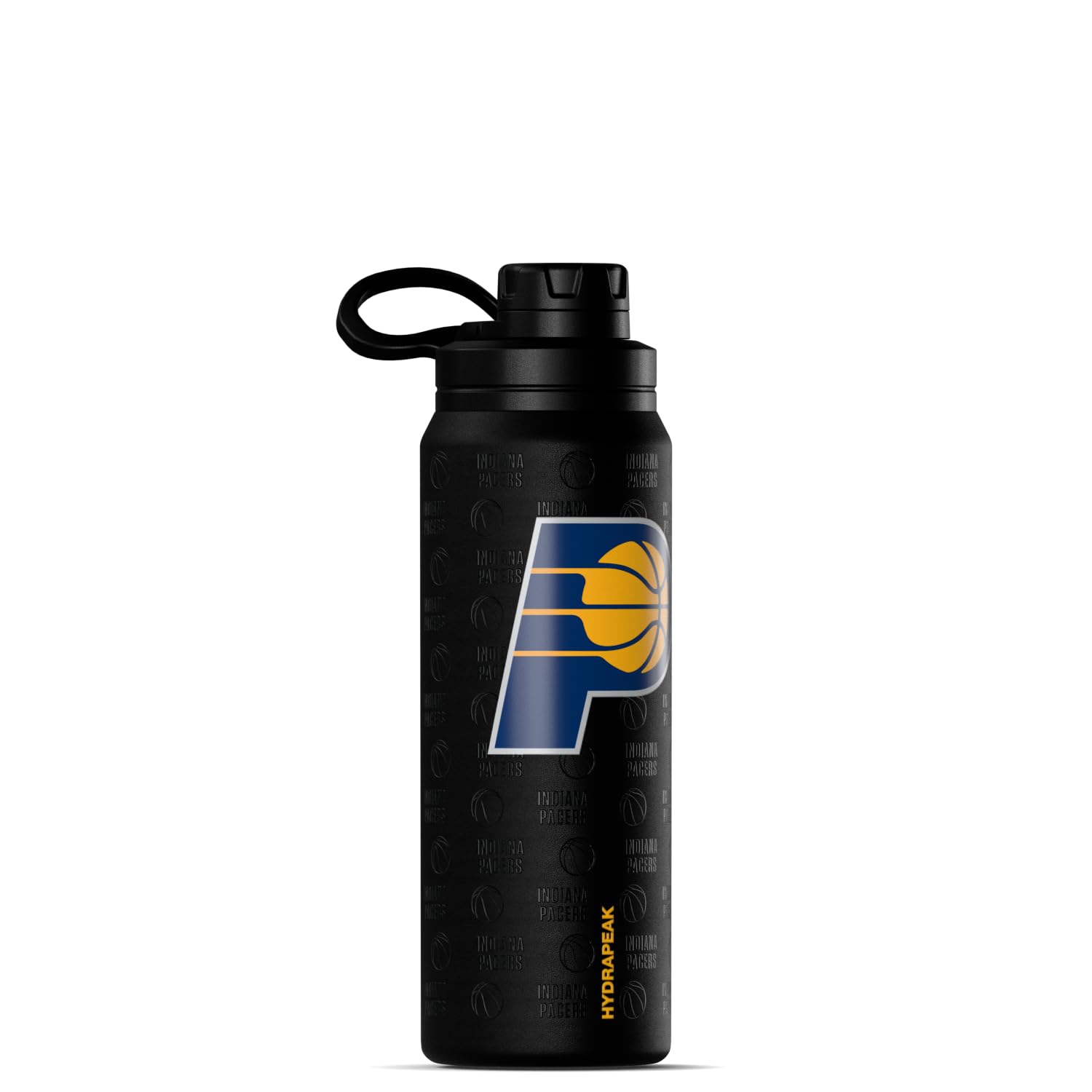 Hydrapeak x NBA Officially Licensed Indiana Pacers 26 oz Active Water Bottle with Chug Lid and Handle Reusable Stainless Steel D
