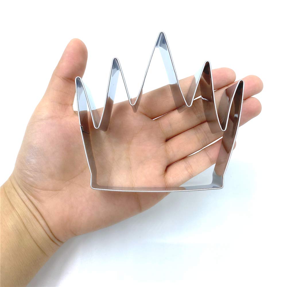 Liliao King'S Crown Cookie Cutter - 4.2 X 3.9 - Stainless Steel