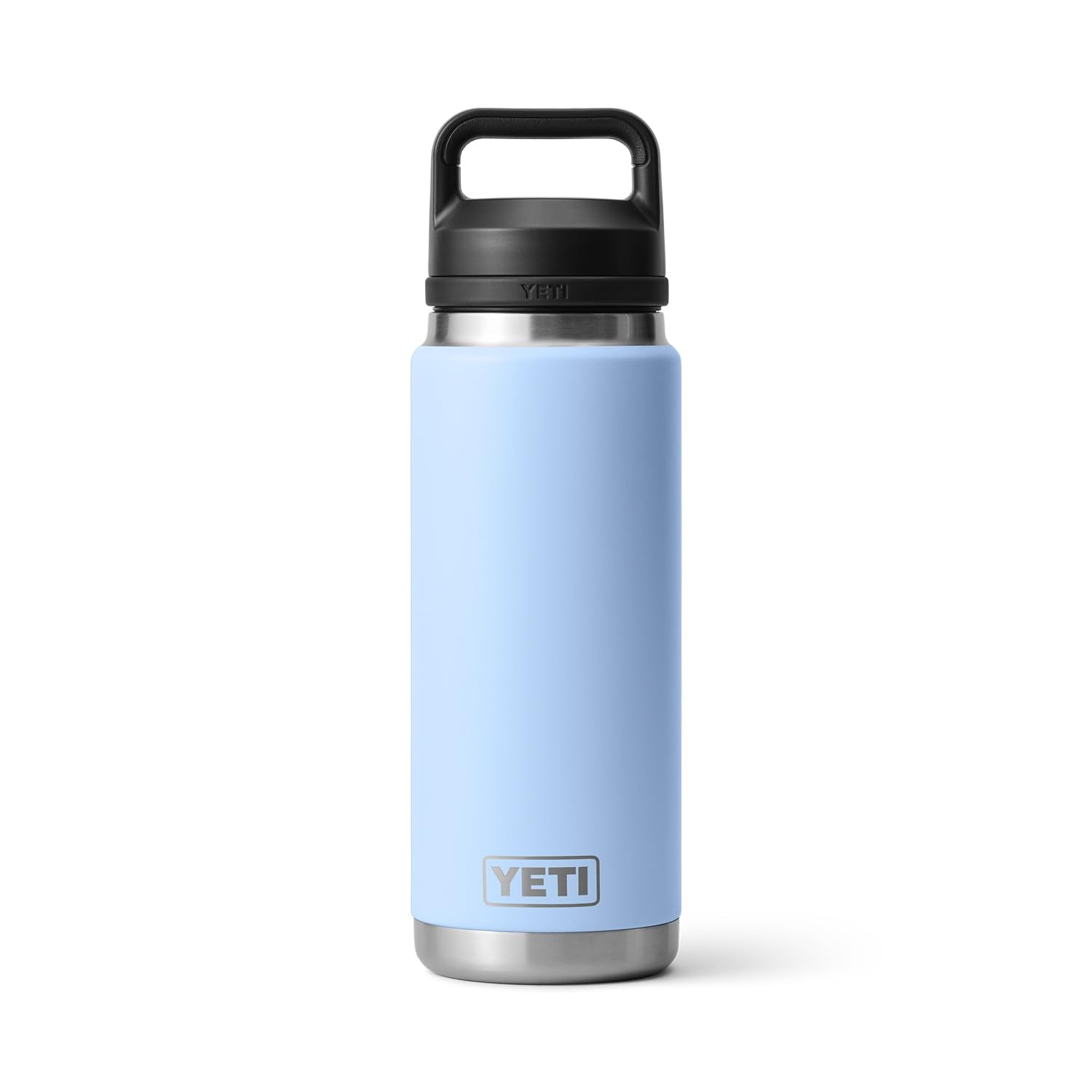 YETI Rambler 26 oz Bottle, Leakproof, Vacuum Insulated, Stainless Steel with Chug Cap, Big Sky Blue