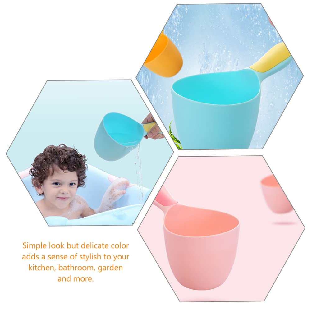Ultechnovo Plastic Water Ladle, Bath Ladle, Dippers, Bathroom Hair Washing Water Scoop For Kitchen Bathroom Kids Shampoo