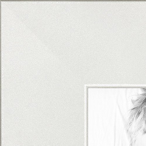 ArtToFrames 16x24 Inch White Picture Frame, This 1.25 Custom Poster Frame is Satin White Frame, for Your Art or Photos, WOMFRBW2