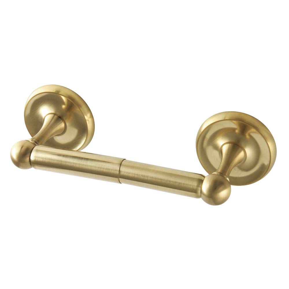 Kingston Brass Ba318Bb Classic Toilet Paper Holder, Brushed Brass