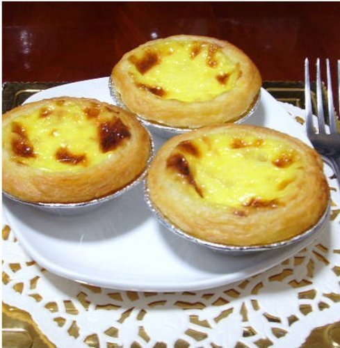Esowemsn 20Pcs Heat Resistant Anodized Aluminum Egg Tart Cupcake Cake Cookie Mold Pudding Mould Multi-Functional Baking Tool